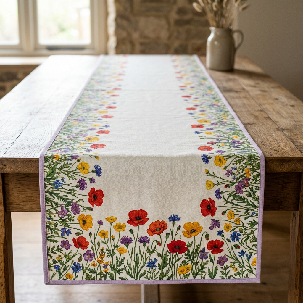Wildflower Table Runner main image
