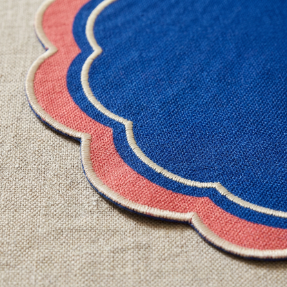 Riviera Scallop Placemat Pair - concept image 4