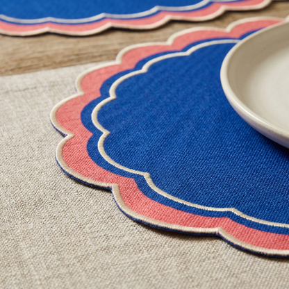 Riviera Scallop Placemat Pair - concept image 5