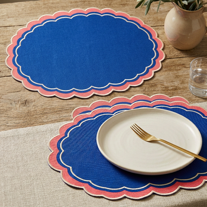 Riviera Scallop Placemat Pair - concept image 7