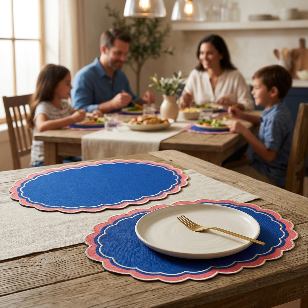 Riviera Scallop Placemat Pair - concept image 10