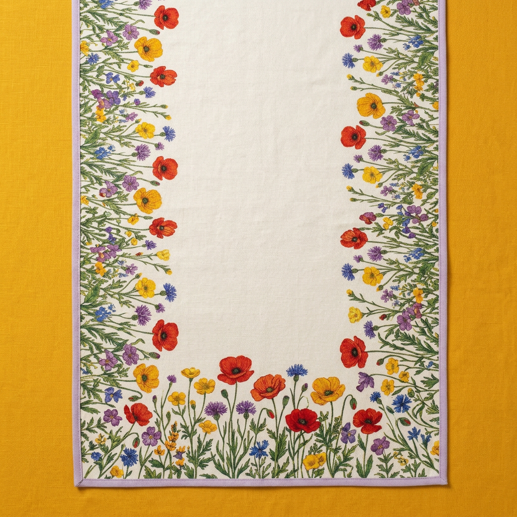 Wildflower Table Runner - concept image 2