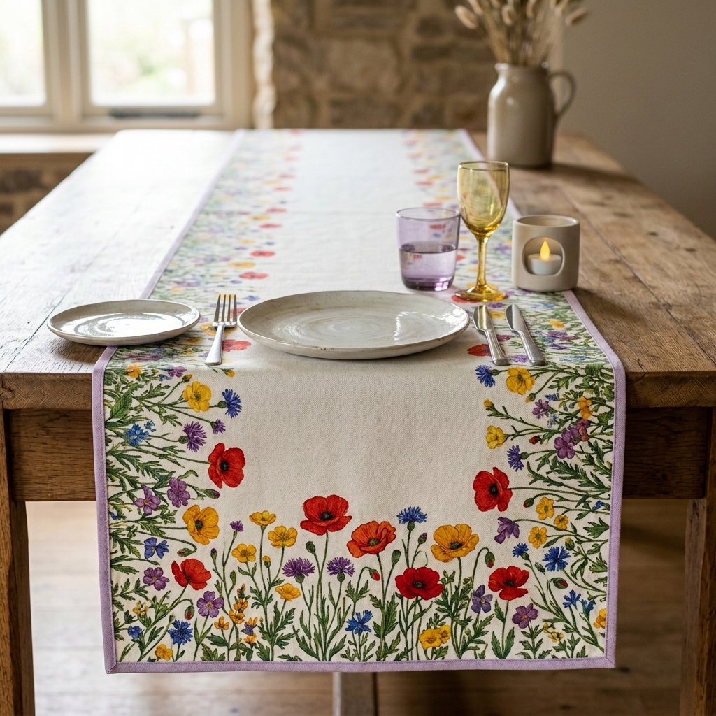 Wildflower Table Runner - concept image 3